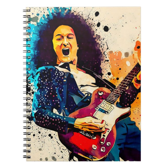 Caderno Espiral guitarrista legal (Frente)