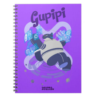 Caderno Espiral Gupipi notebook
