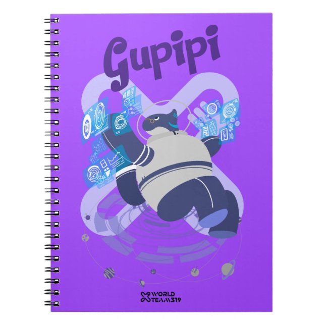 Caderno Espiral Gupipi notebook (Frente)