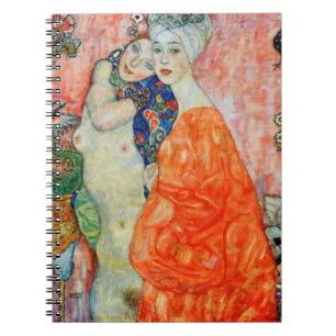 Caderno Espiral Gustav Klimt - Amigas