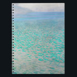 Caderno Espiral Gustav Klimt - Attersee<br><div class="desc">Attersee - Gustav Klimt,  Oil on Canvas,  1910</div>