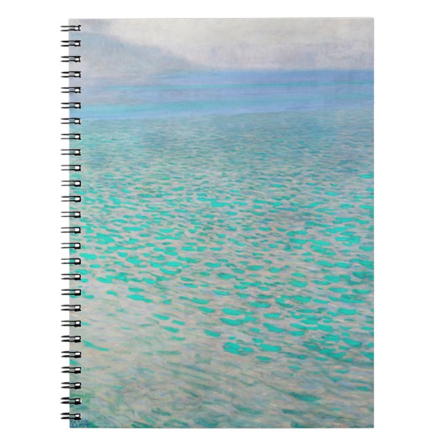 Caderno Espiral Gustav Klimt - Attersee (Frente)