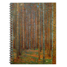 Gustav Klimt - Floresta dos Pinheiros de Tannenwal