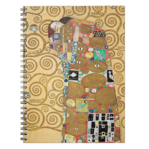 Caderno Espiral Gustav Klimt - Fulfillment, Stoclet Frieze