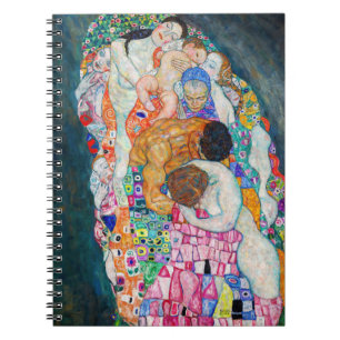 Caderno Espiral Gustav Klimt - Morte e Vida