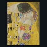 Caderno Espiral Gustav Klimt - The Biss<br><div class="desc">Kuss Beijo/Der - Gustav Klimt em 1907-1908</div>