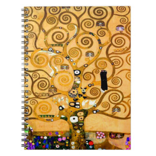 Caderno Espiral Gustav Klimt Tree of Life
