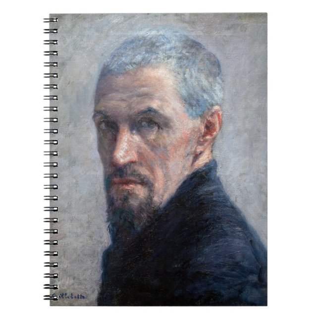 Caderno Espiral Gustave Caillebotte - Autorretrato (Frente)