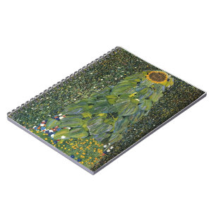 Caderno Espiral Gustavo Klimt- o girassol
