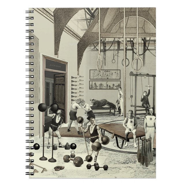 Caderno Espiral Gym Vitoriano (Frente)