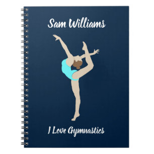 Caderno Espiral Gymnast feminino