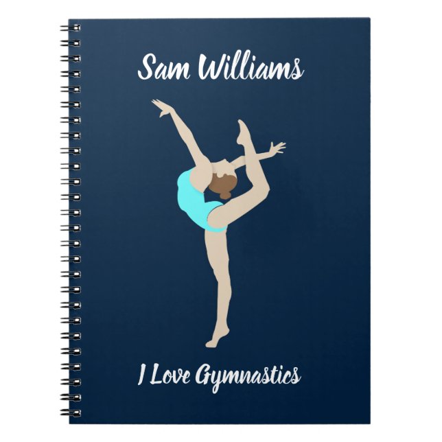 Caderno Espiral Gymnast feminino (Frente)