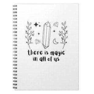 Caderno Espiral Há Magia Em Todos Nós