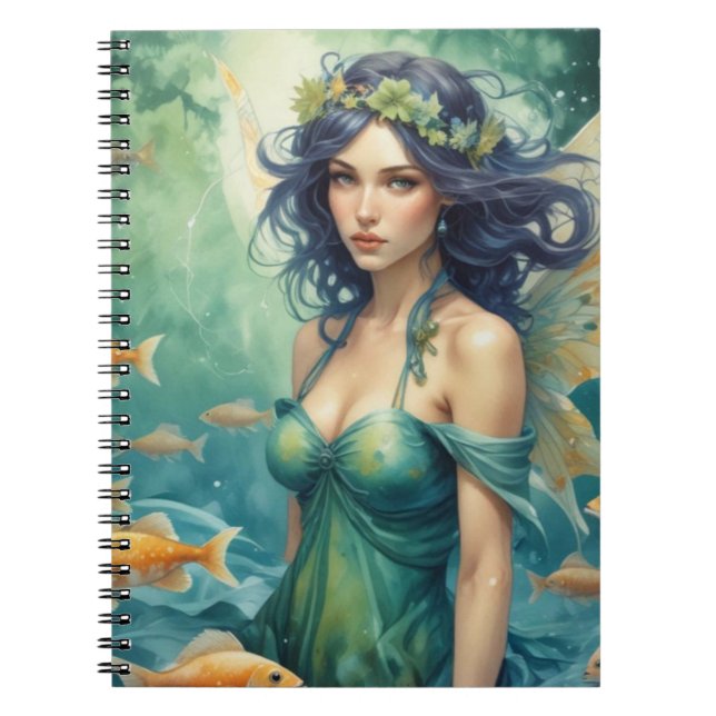 Caderno Espiral Hada de Piscis (Frente)