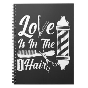 Caderno Espiral Hairdresser Cosmetology Graduação Barber Salon