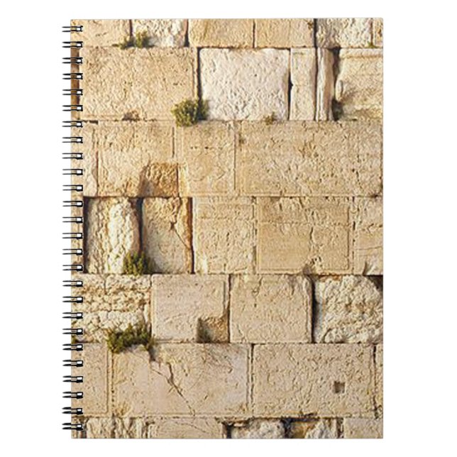 Caderno Espiral HaKotel - O Muro Ocidental (Frente)