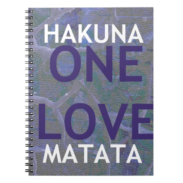 CADERNO ESPIRAL HAKUNA MATATA (Frente)