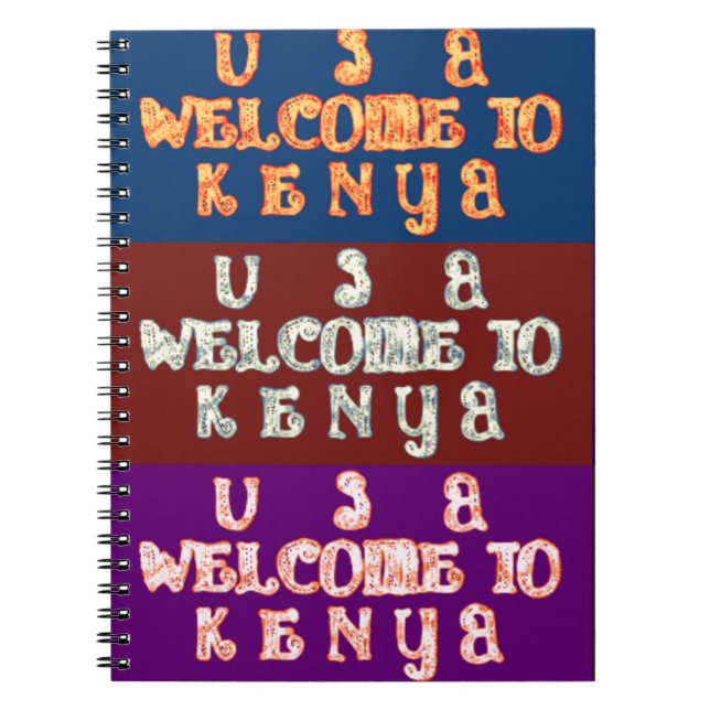 Caderno Espiral Hakuna Matata Bem-vindo ao Kenya.png (Frente)