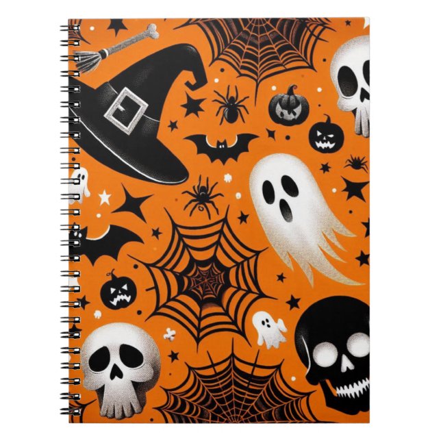 Caderno Espiral Halloween (Frente)