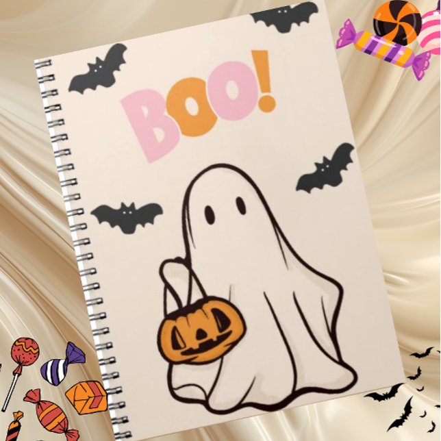 CADERNO ESPIRAL HALLOWEEN (Criador carregado)