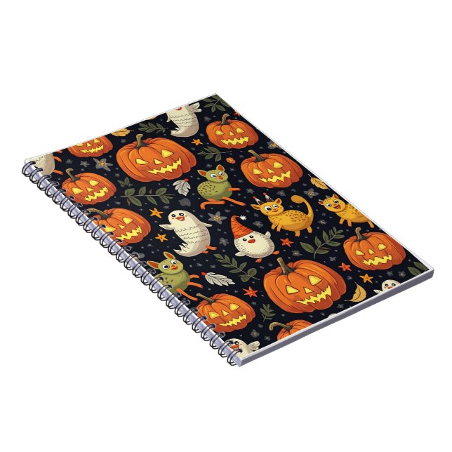 Caderno Espiral Halloween (Lado Direito)