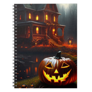 Caderno Espiral Halloween/Abóbora/Outono