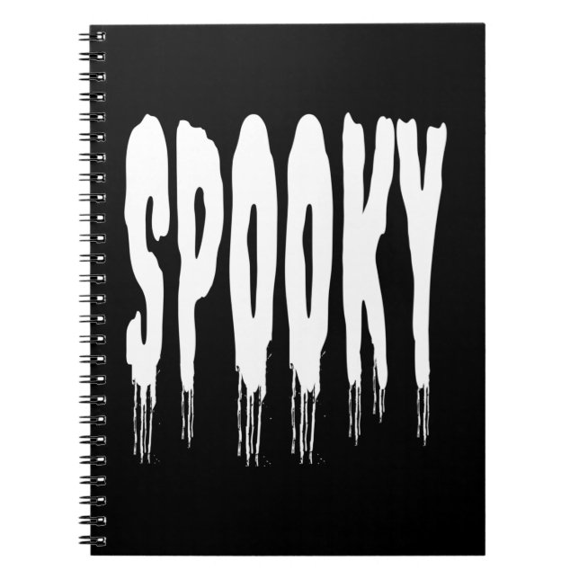 CADERNO ESPIRAL HALLOWEEN ASSOMBRADO (Frente)