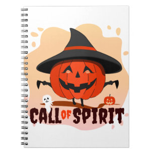 Caderno Espiral Halloween Call of Spirit
