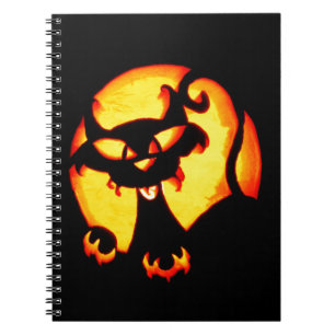Caderno Espiral Halloween Cat