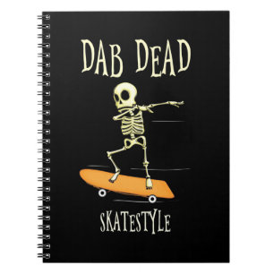 Caderno Espiral Halloween Dabbing Skatstyle