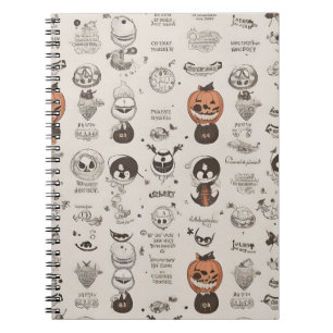 Caderno Espiral Halloween de notebook