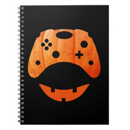 CADERNO ESPIRAL HALLOWEEN FUNNY GAMER