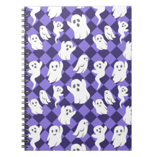 Caderno Espiral Halloween Ghosts