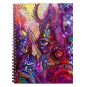 Caderno Espiral HALLOWEEN MONSTERS / ORK WAR Fantasy