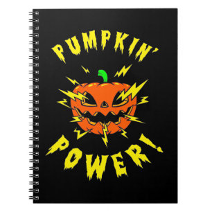 Caderno Espiral Halloween Pumpkin Power