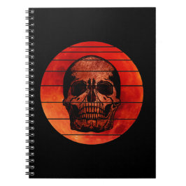 CADERNO ESPIRAL HALLOWEEN SKULL