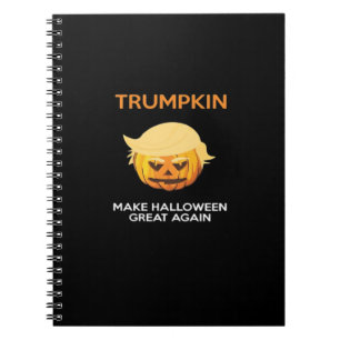Caderno Espiral Halloween Trumpkin V4