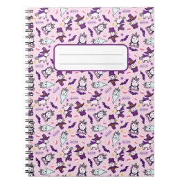 Caderno Espiral Halloween Unicorns
