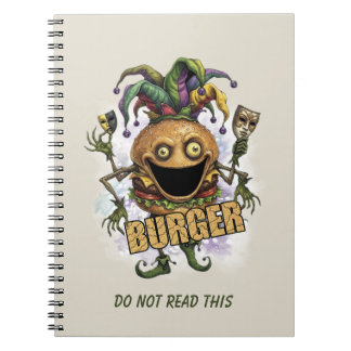 Caderno Espiral Hamburger Amigo do Bobo do Vazio
