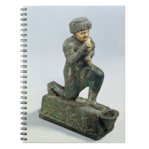 Caderno Espiral Hammurabi, rei de Babylon, praying antes de um
