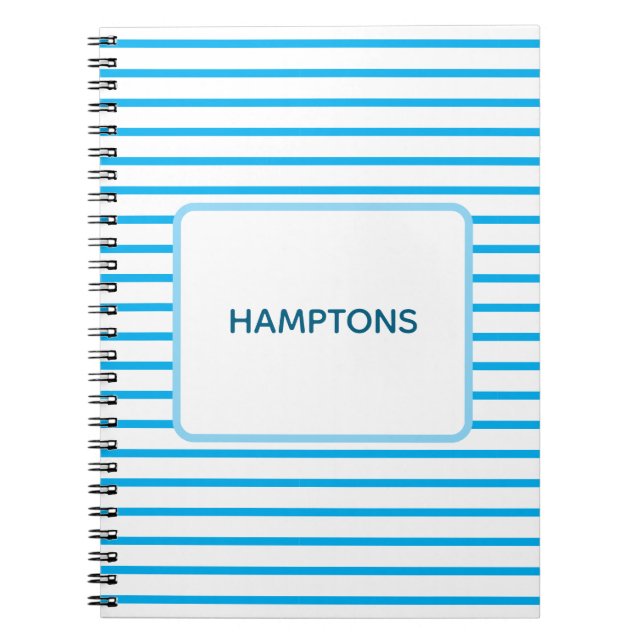 Caderno Espiral Hamptons Notebook (Frente)