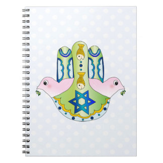 Caderno Espiral Hamsa judaico