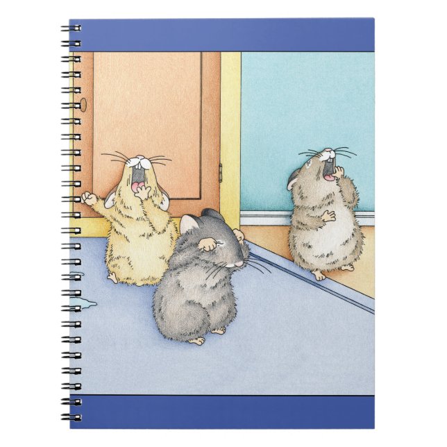 Caderno Espiral Hamsters Sonolentos (Frente)