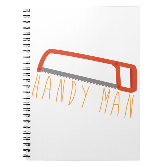 Caderno Espiral Handy Man (Frente)