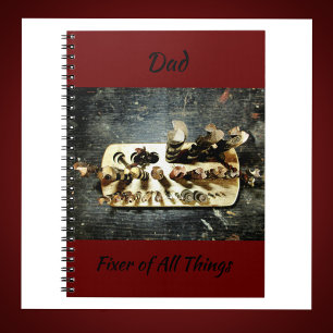 Caderno Espiral Handyman Fixer de Todos os Bits de Drill