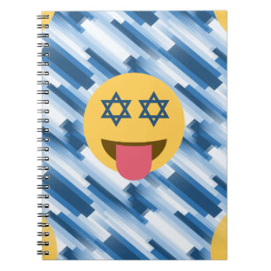 Caderno Espiral hanukkah chanukkah emoji