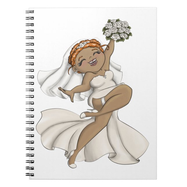 Caderno Espiral Happy Bride 03 (Frente)