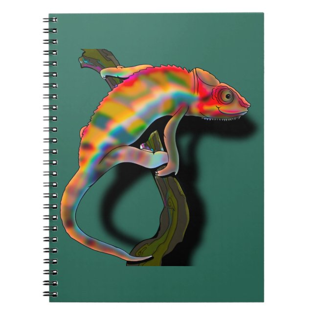Caderno Espiral Happy Chameleon (Frente)