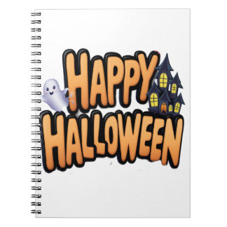 Caderno Espiral Happy Halloween 