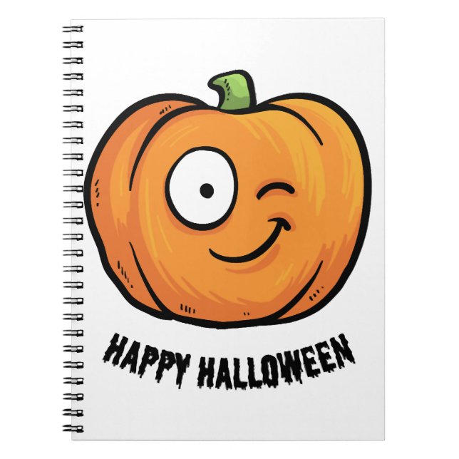 Caderno Espiral Happy Halloween (Frente)